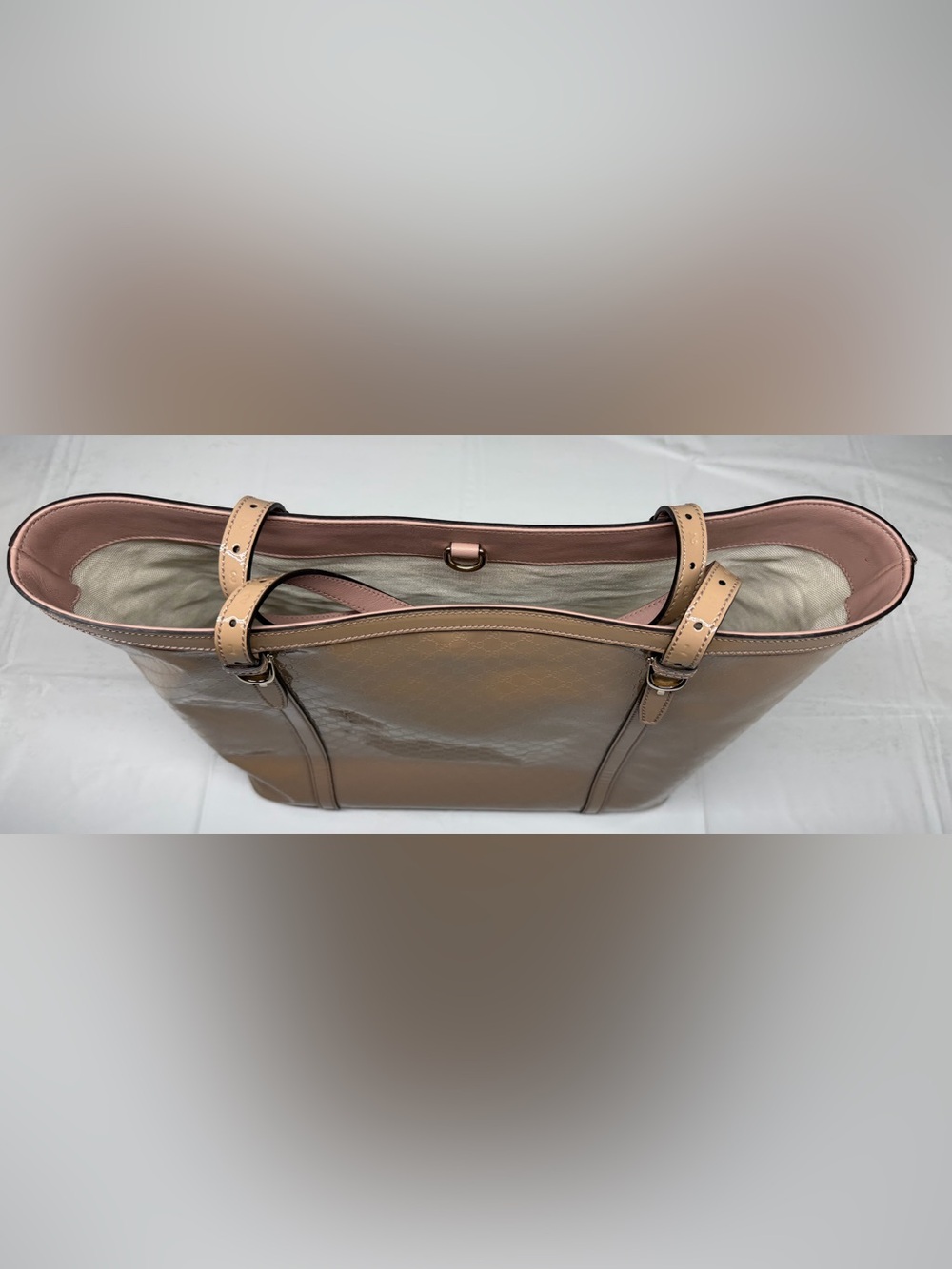 Gucci Microguccisimma Nice Patent leather tote bag - Picture 4 of 16